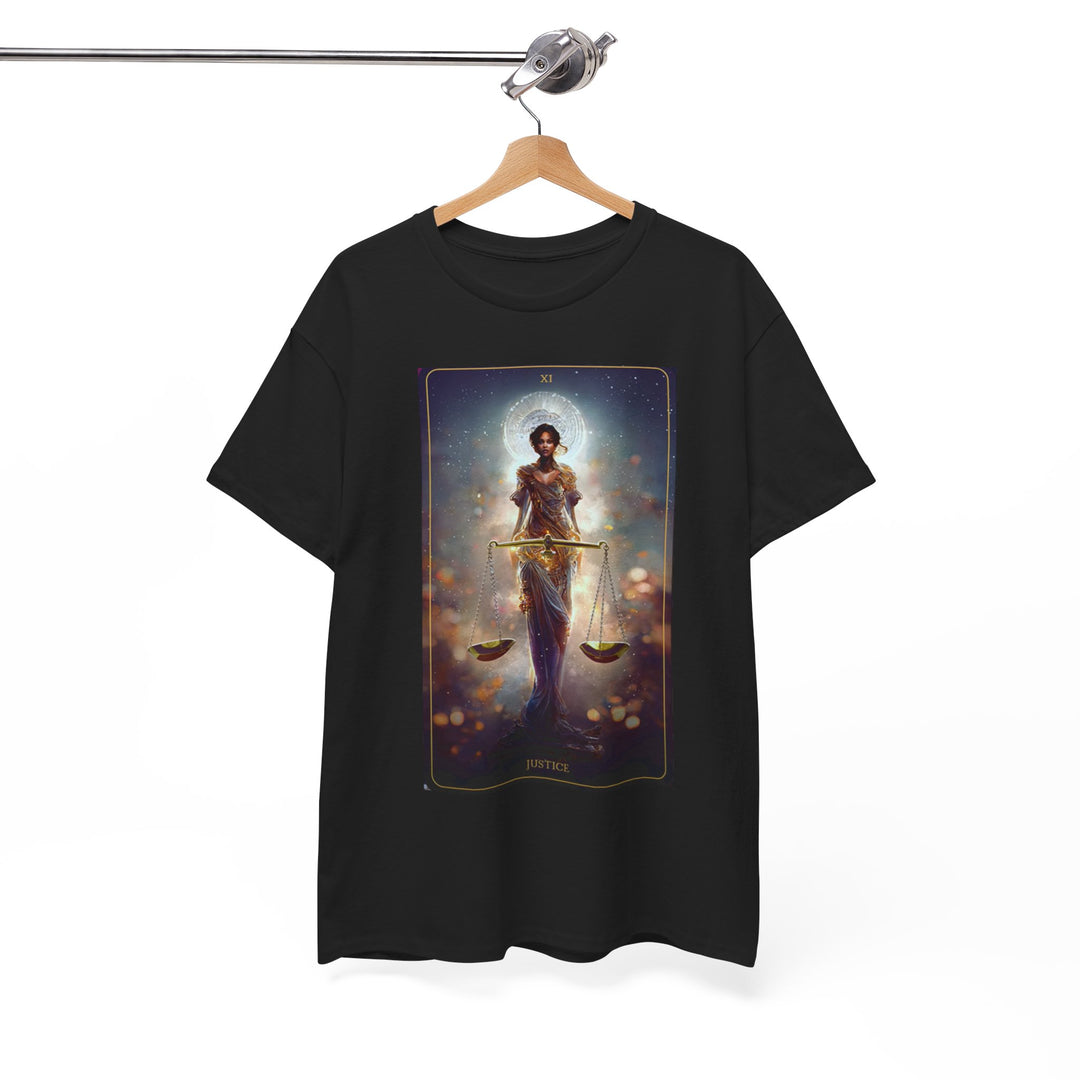 Justice T-shirt, 4 colors, 8 sizes