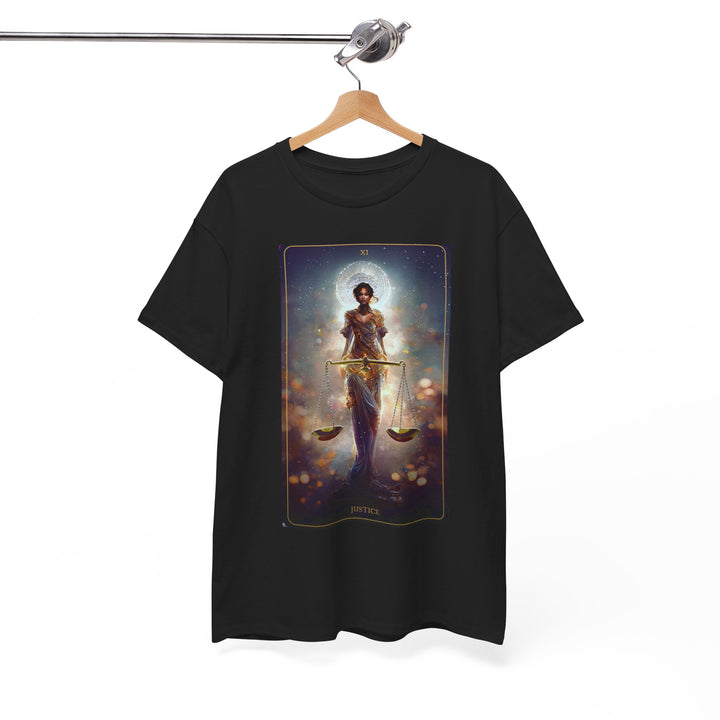 Justice T-shirt, 4 colors, 8 sizes