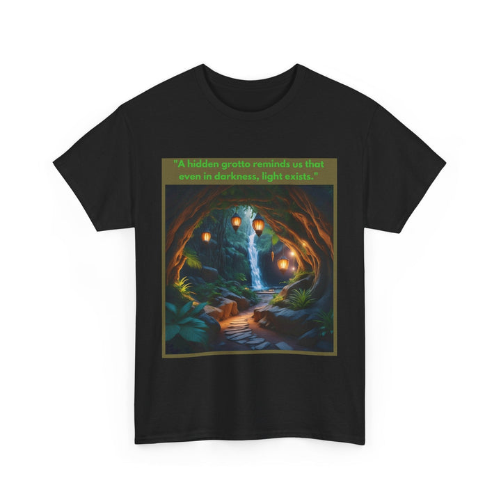 Hidden Grotto T-shirt cozy unique colorful Bring light