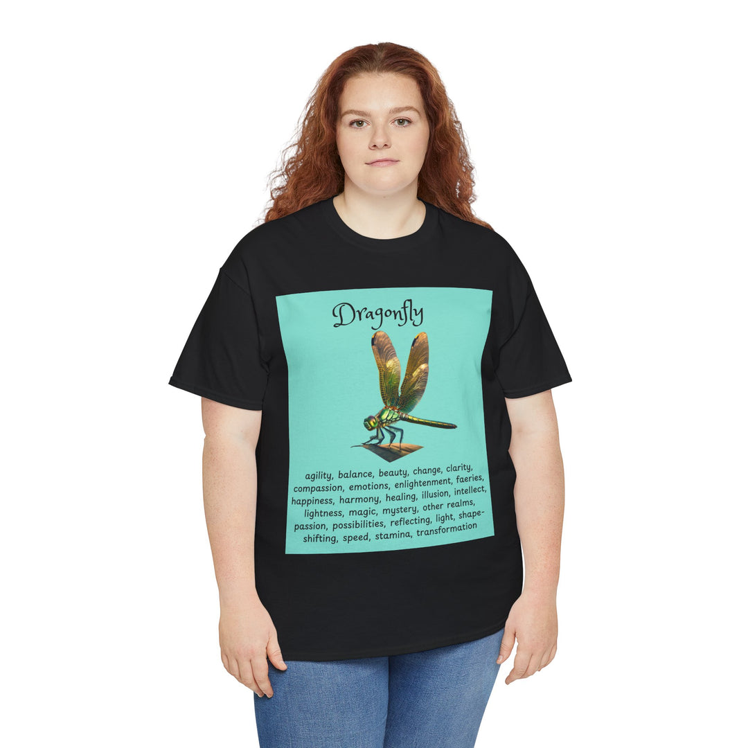 Dragonfly T-shirt, Colorful, unisex, 4 colors, 8 sizes