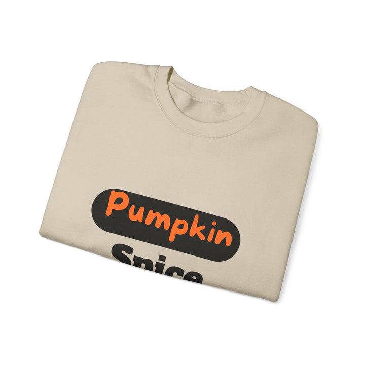 Pumpkin Spice Sweatshirt Crewneck unique heavy weight
