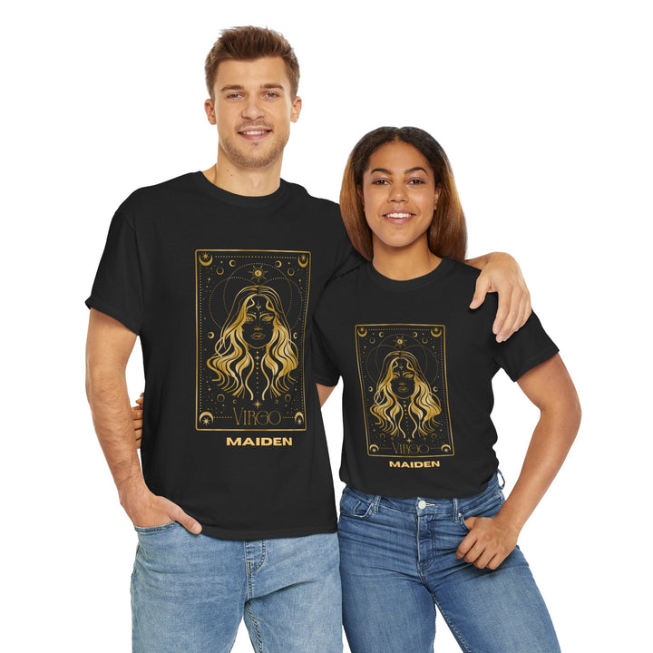 Zodiac Virgo T-shirt Zodiac signs Colorful unisex 4 colors 8 sizes