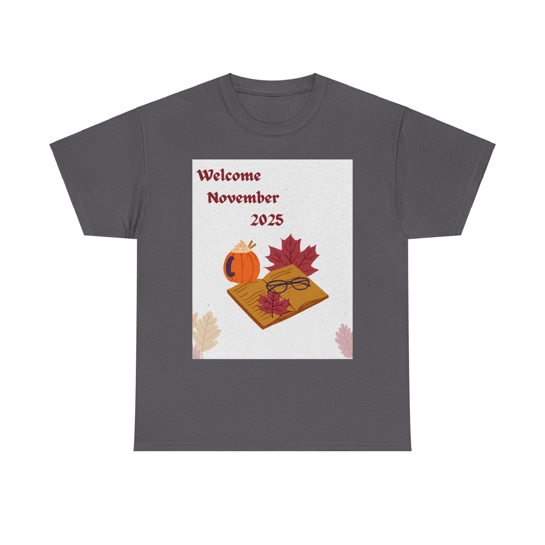 Hello Month of November 2025 T-shirt changing seasons