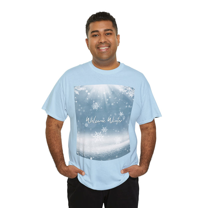 Winter Welcome T-shirt, Unisex, Christmas, 6 colors, 8 sizes