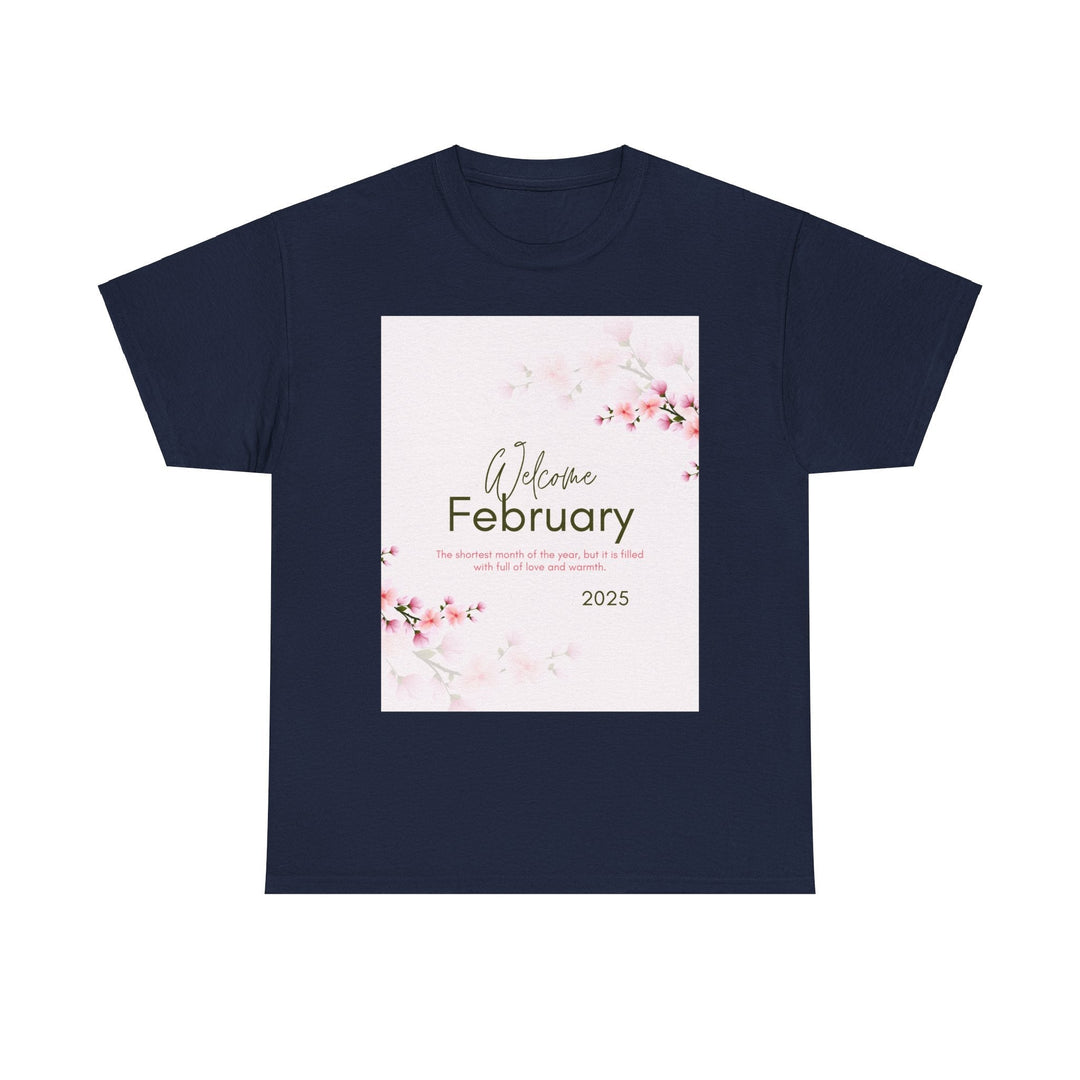 Hello Month of February 2025 T-shirt changing seasons