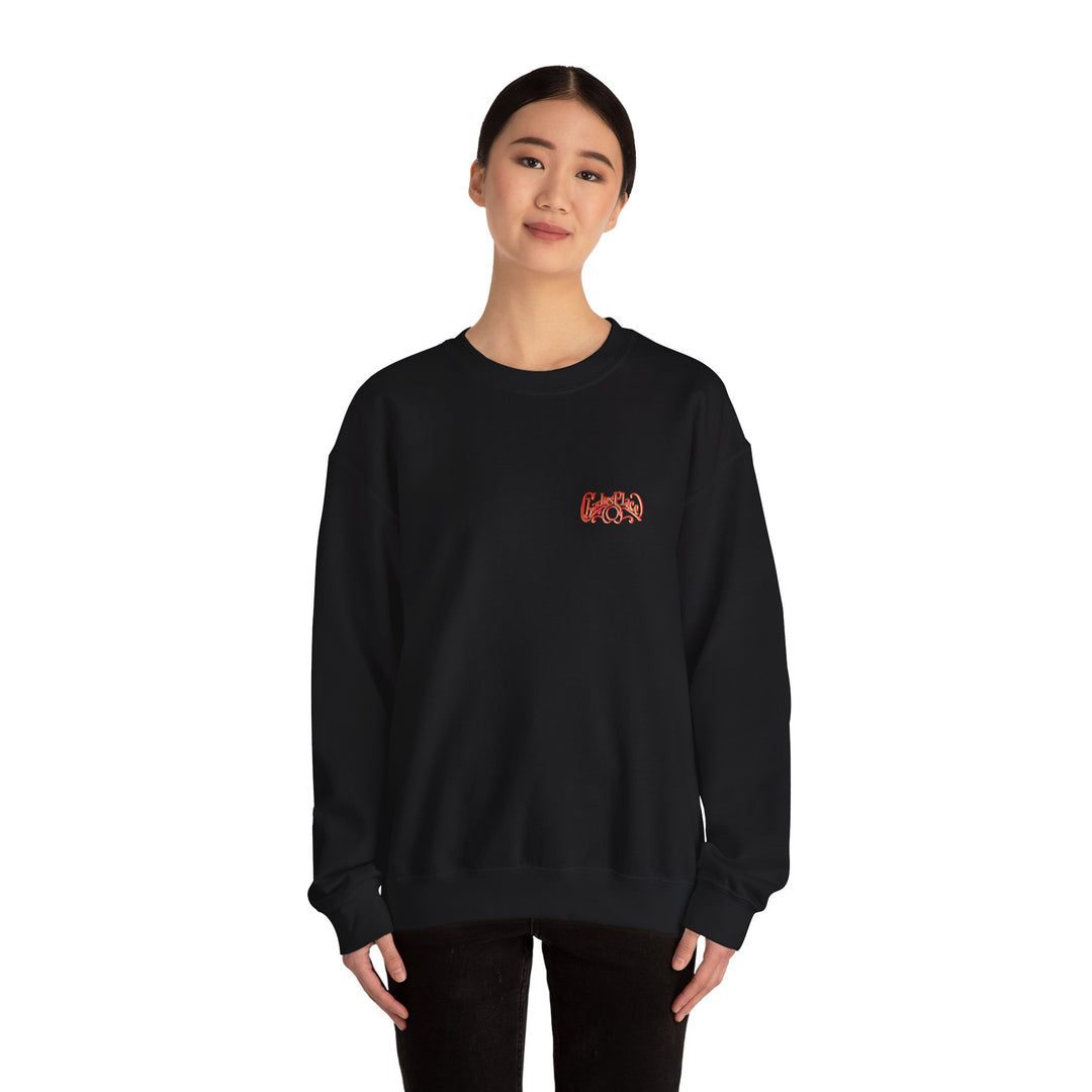 Charlie's Place Work Sweatshirt, Crewneck, two-sided (front & back), heavy weight, available in 6 colors, 6 sizes