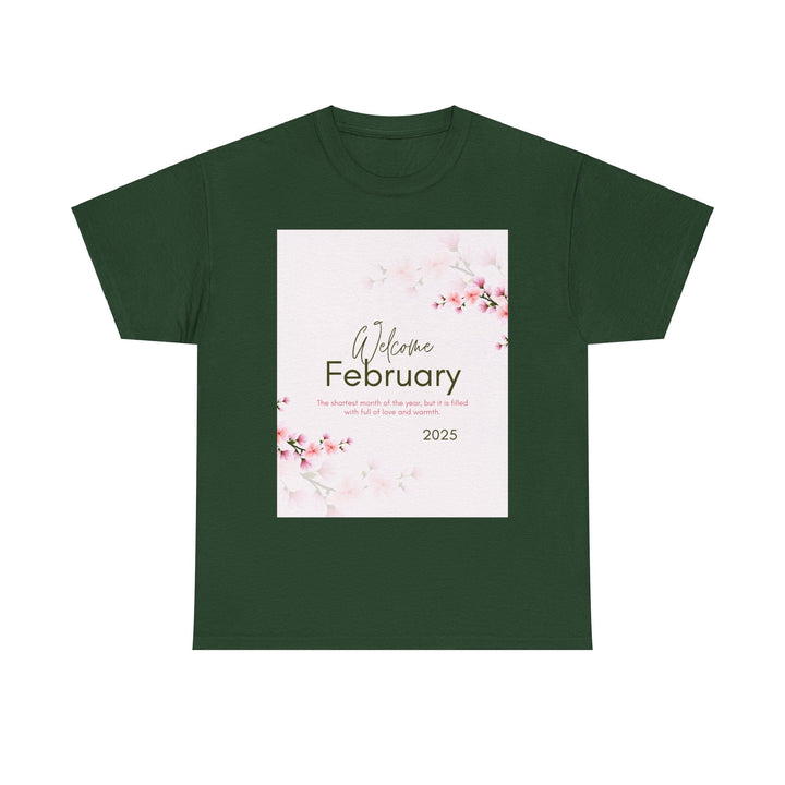 Hello Month of February 2025 T-shirt changing seasons