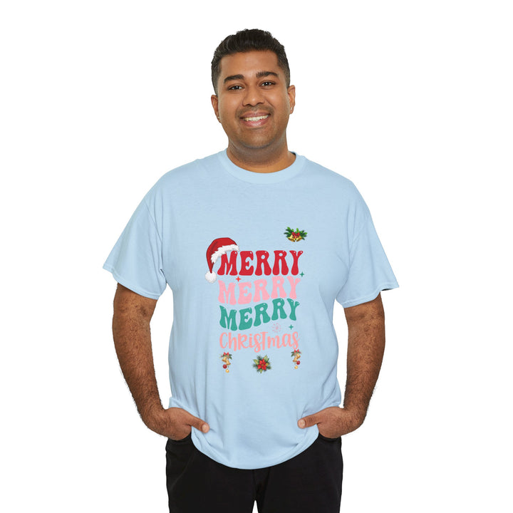 Merry - Merry Christmas T-shirt, Unisex, Christmas, 6 colors, 8 sizes
