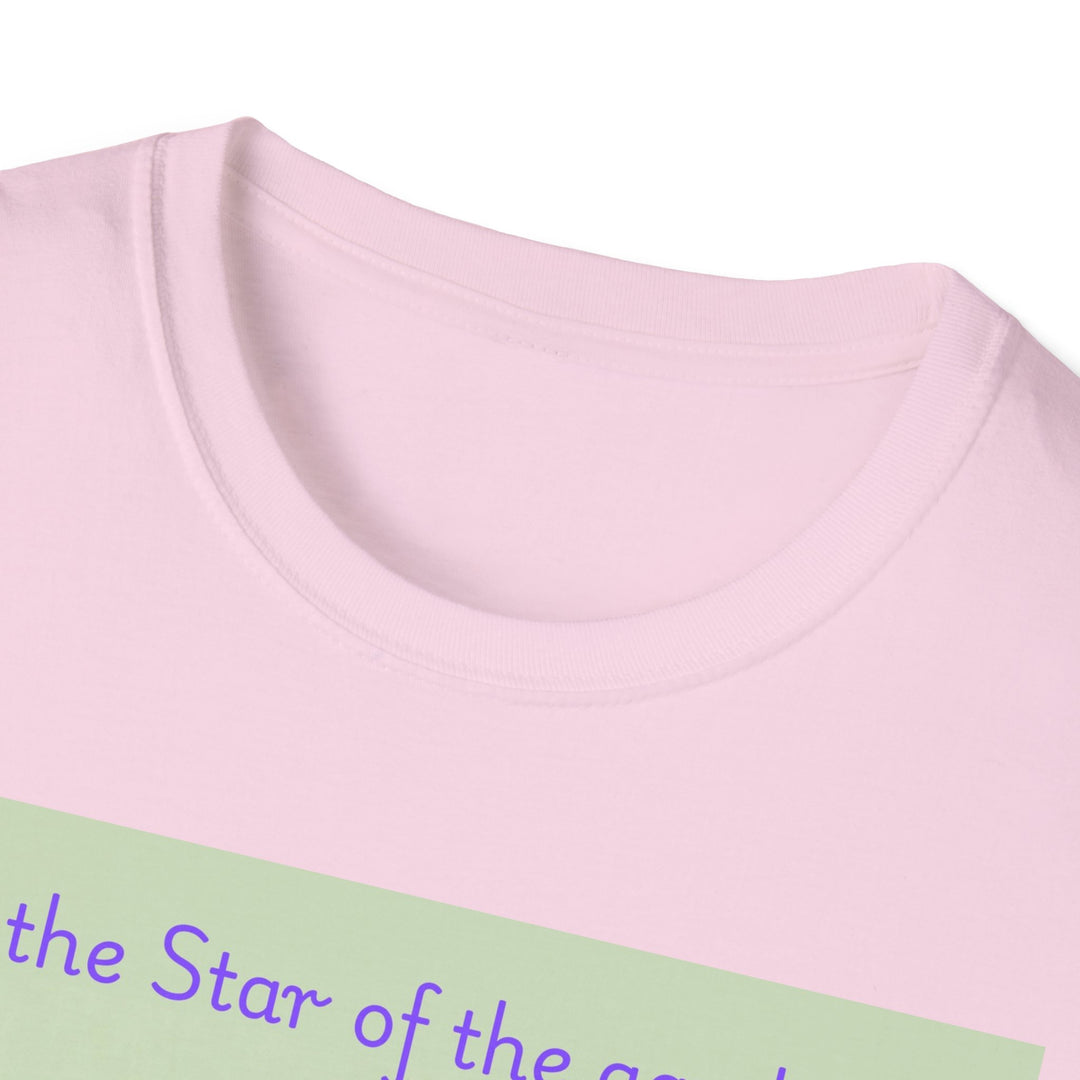 “Be the Star of the Garden!” Dragonfly & Wildflower Graphic Tee