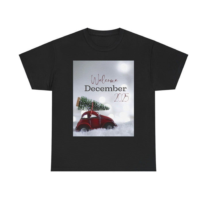 Hello Month of December 2025 T-shirt changing seasons