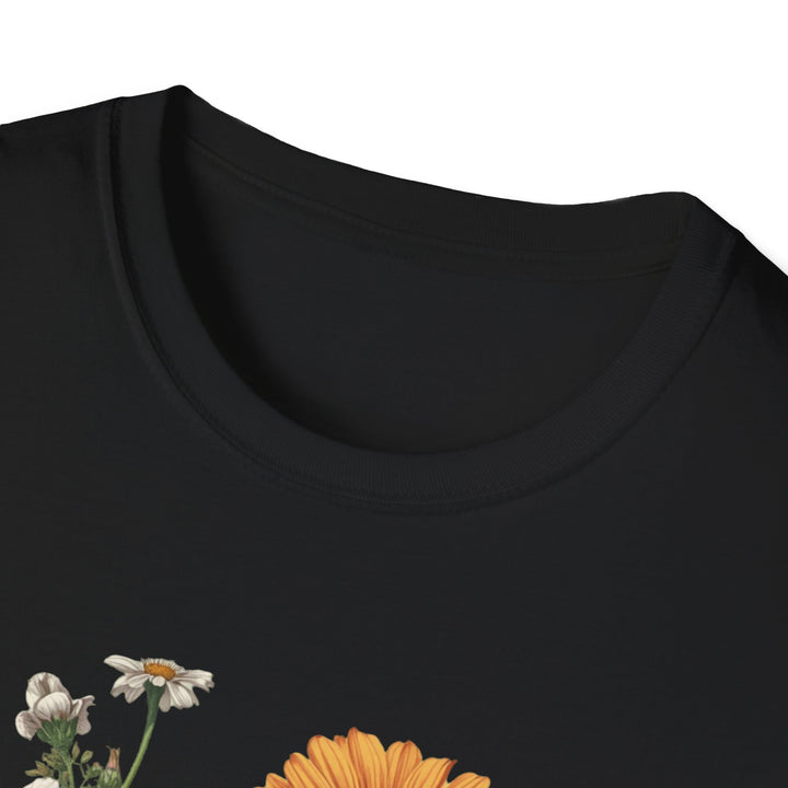 Dragonfly & Wildflower Tee, 6 colors, 5 sizes
