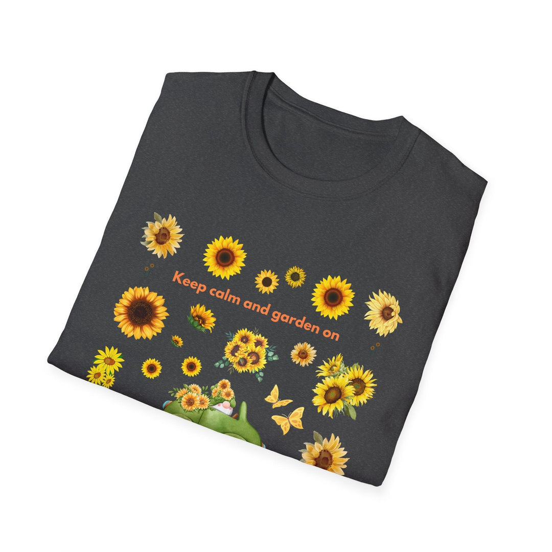 Sunflower Vibes T-Shirt 70s throwback Sunflowers VW bug unisex