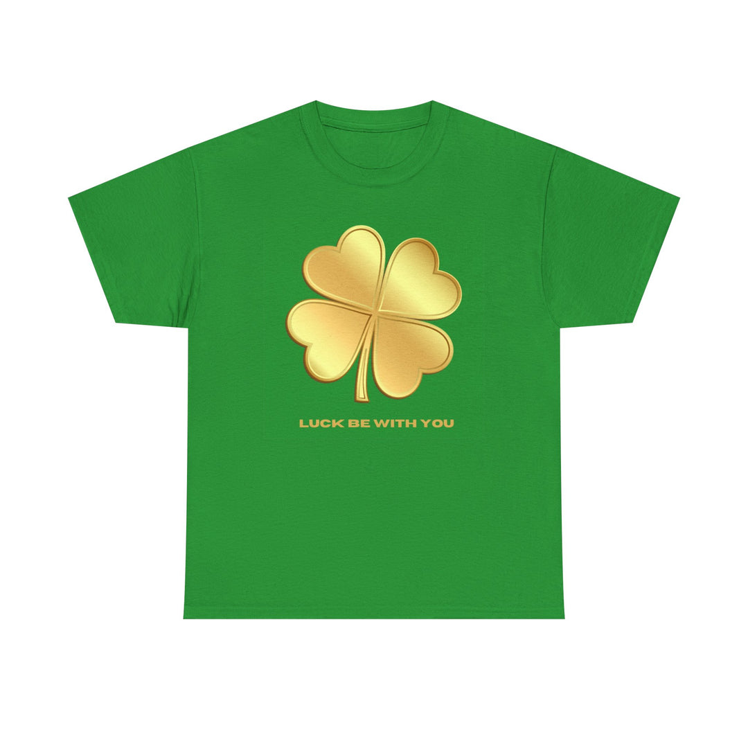 Lucky Four Leaf Clover T-shirt, Unisex, 4 colors, 8 sizes