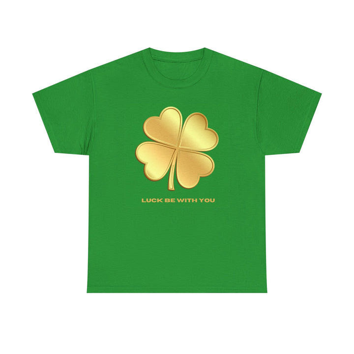 Lucky Four Leaf Clover T-shirt, Unisex, 4 colors, 8 sizes