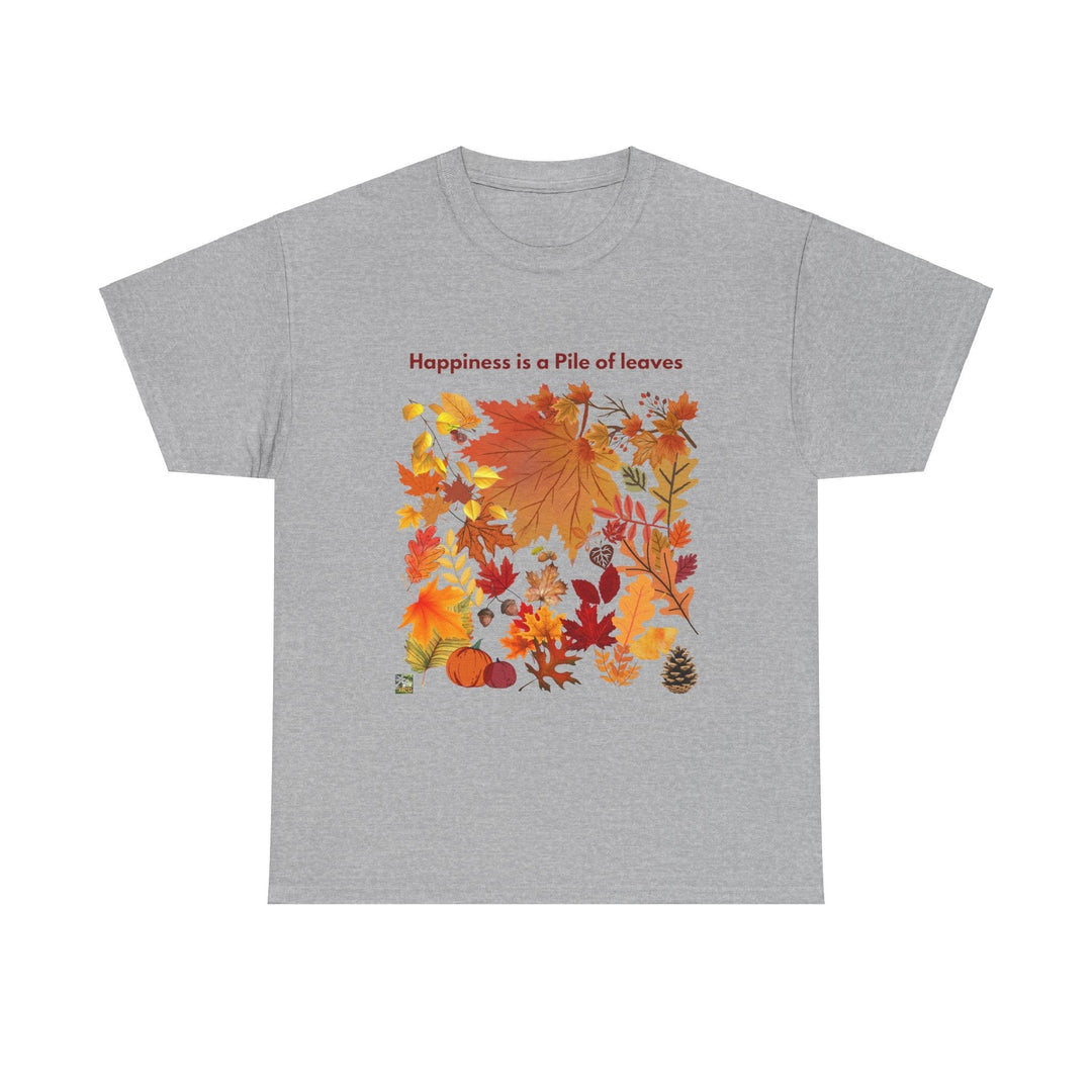 Fall Leaves Heavy T-shirt Cheerful Colorful Fall unisex