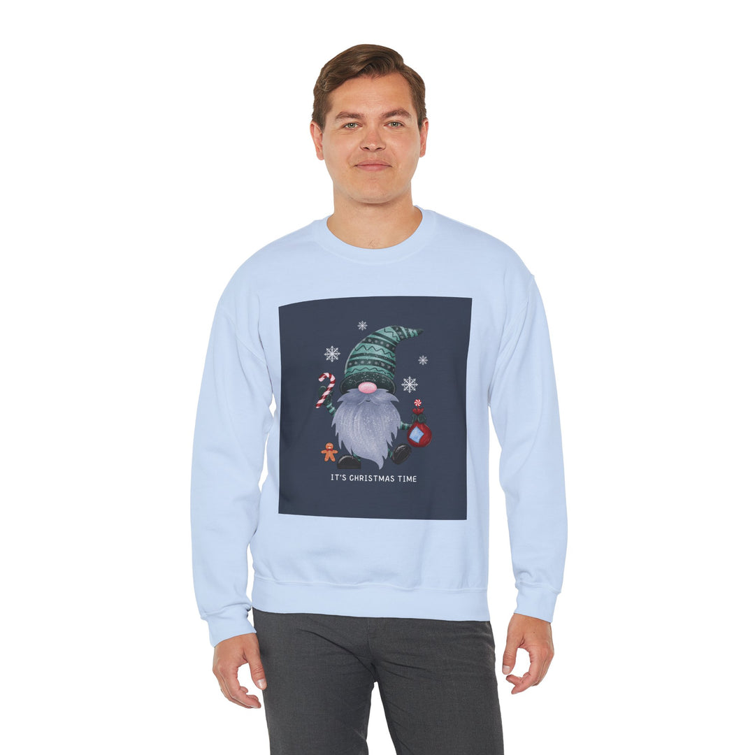 Christmas Knome Sweatshirt, Crewneck, unique, heavy weight, available in 6 colors and 6 sizes