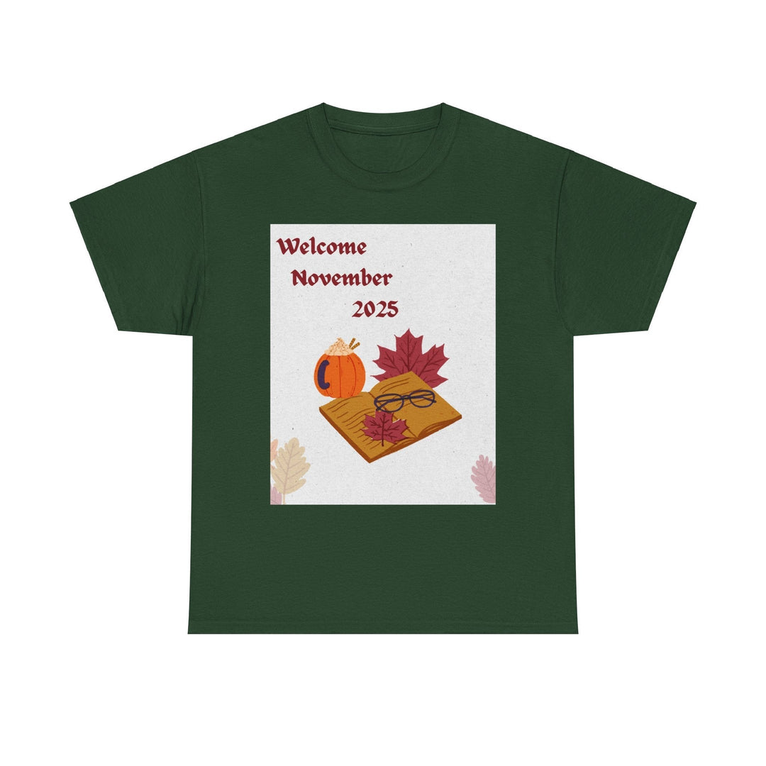 Hello Month of November 2025 T-shirt changing seasons
