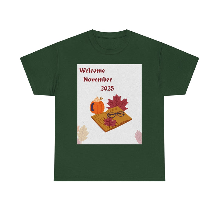 Hello Month of November 2025 T-shirt changing seasons