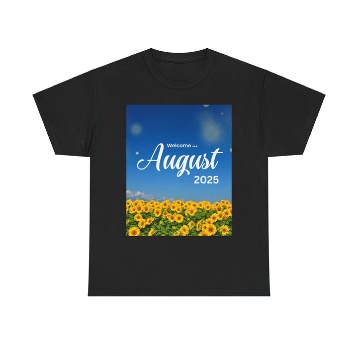 Hello Month of August 2025 T-shirt changing seasons