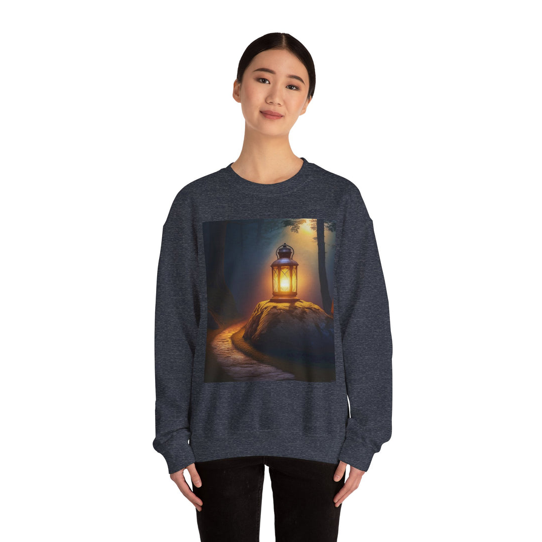 Be the Light in the Darkness Sweatshirt, Crewneck, unique, heavy weight, available in 6 colors and 6 sizes