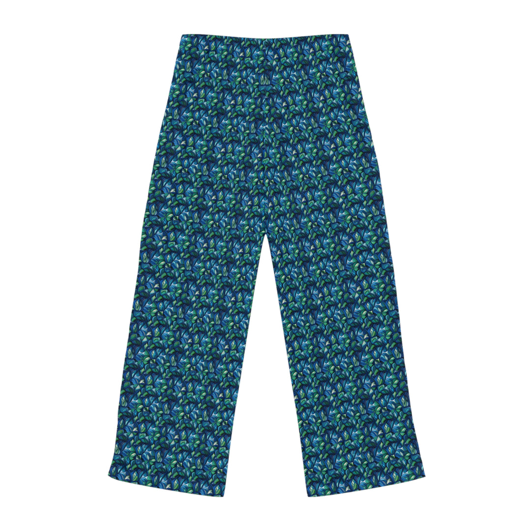 Green Blue Women's Pajama Pants