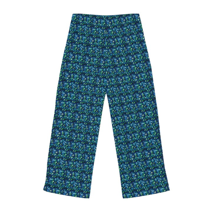 Green Blue Women's Pajama Pants