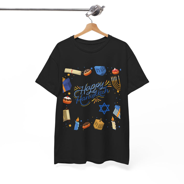 Happy Hanukkah T-shirt, Unisex, Christmas , 6 colors, 8 sizes