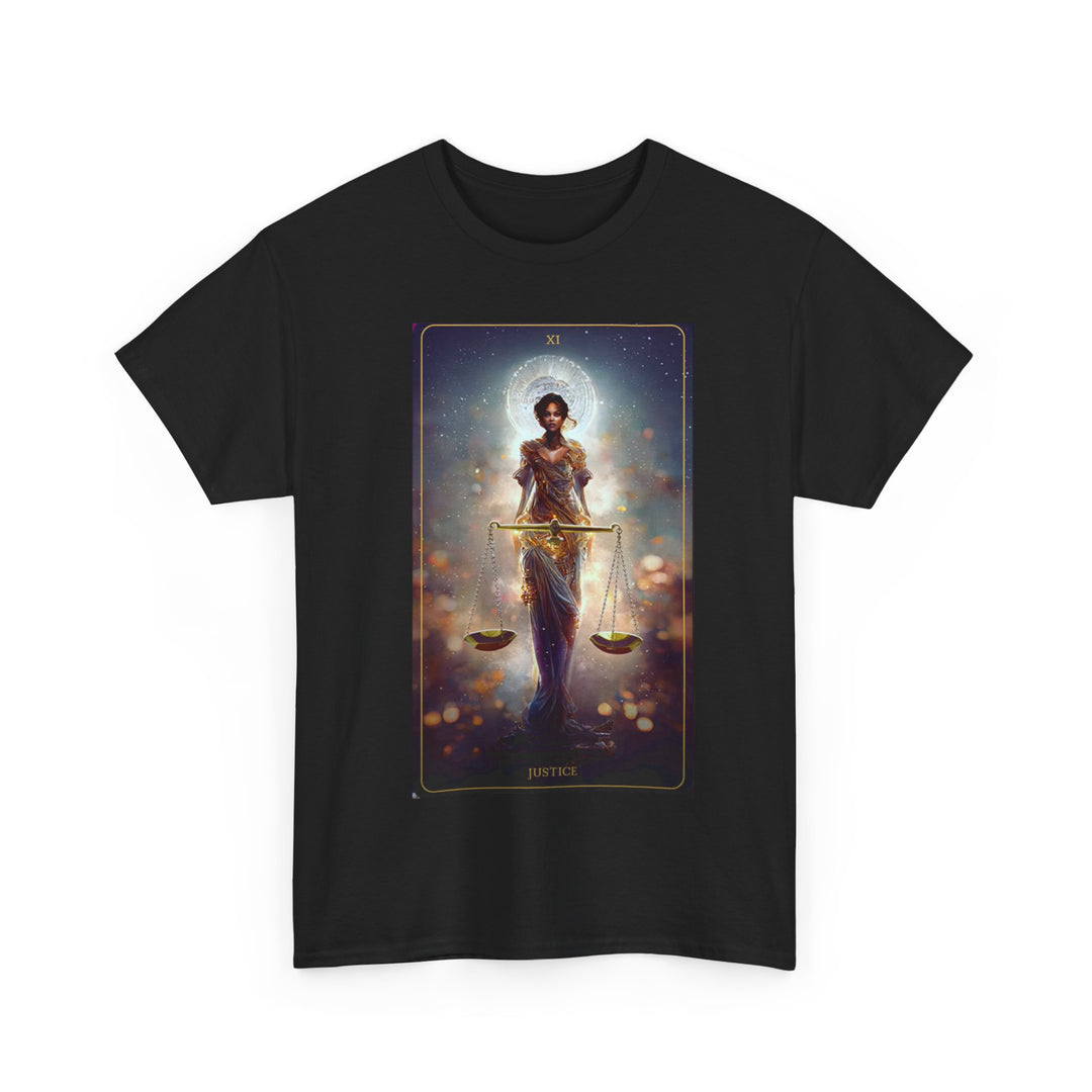 Justice T-shirt, 4 colors, 8 sizes