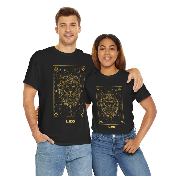 Zodiac Leo T-shirt Zodiac signs Colorful unisex 4 colors 8 sizes