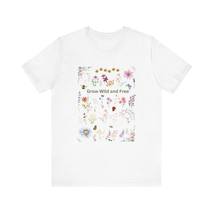 Gardener's Wildflower Boquete t-shirt Jersey Short Sleeve unisex