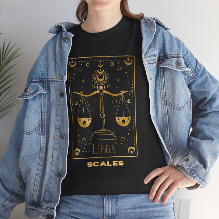 Zodiac Libra T-shirt, Zodiac signs, Colorful, unisex, 4 colors, 8 sizes