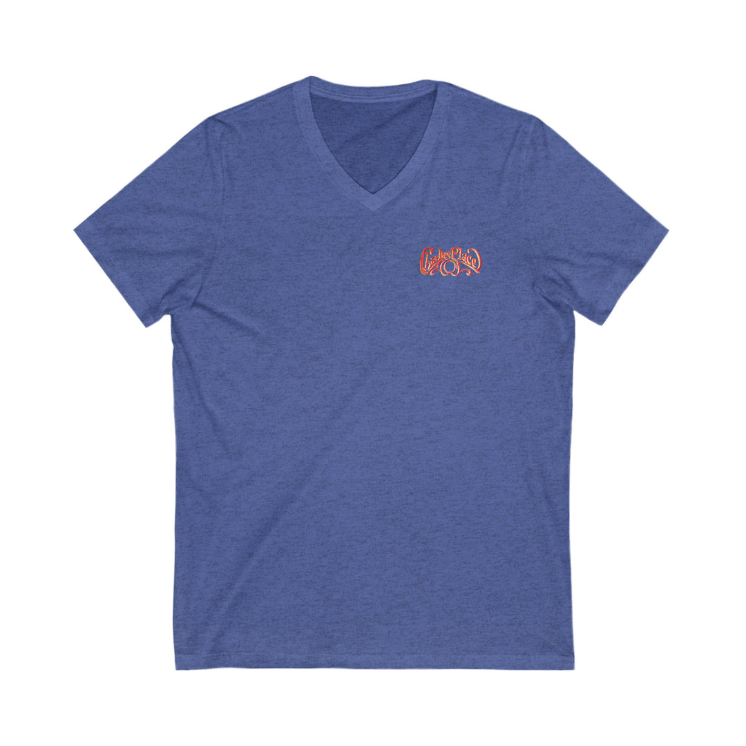 Charlie's Place Work T-shirt, Bella Canvas 3005 style, V-Neck, 5 sizes, extra colors (11)