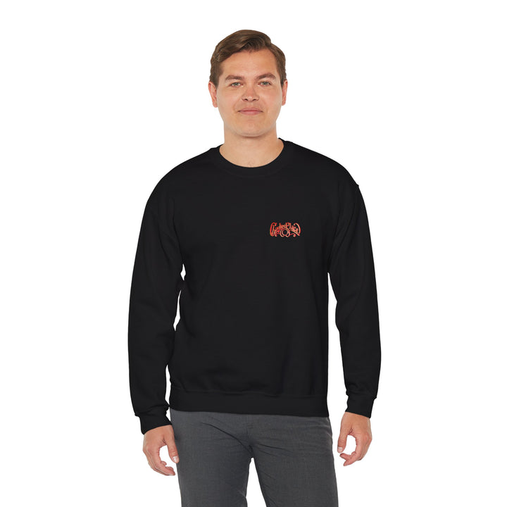 Charlie's Place Work Sweatshirt, Crewneck, two-sided (front & back), heavy weight, available in 6 colors, 6 sizes