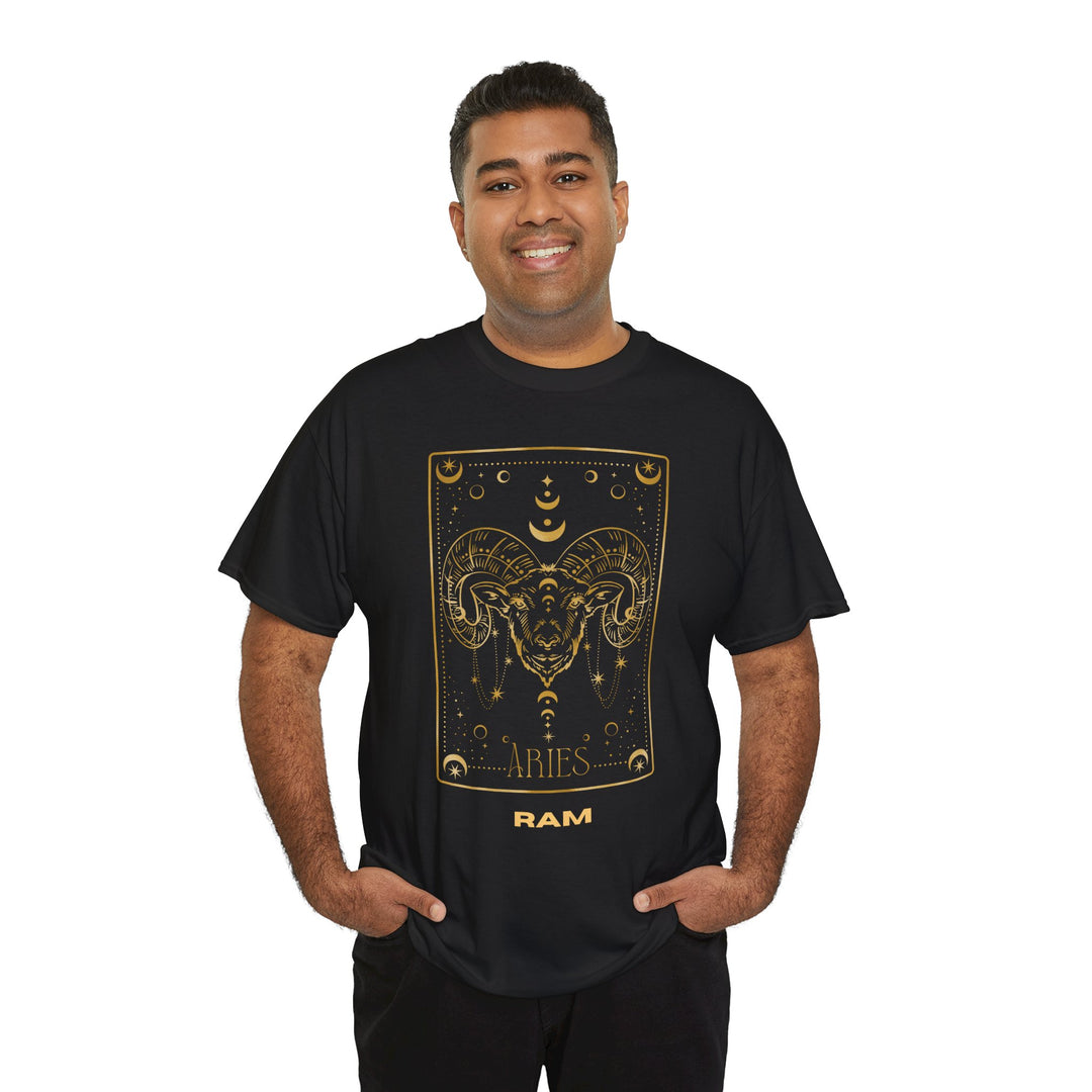 Zodiac Aries T-shirt, Zodiac signs, Colorful, unisex, 4 colors, 8 sizes