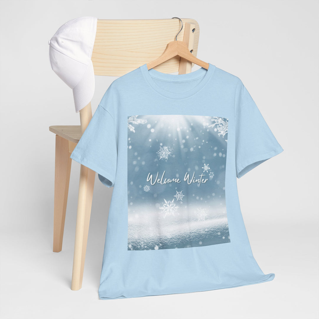 Winter Welcome T-shirt, Unisex, Christmas, 6 colors, 8 sizes