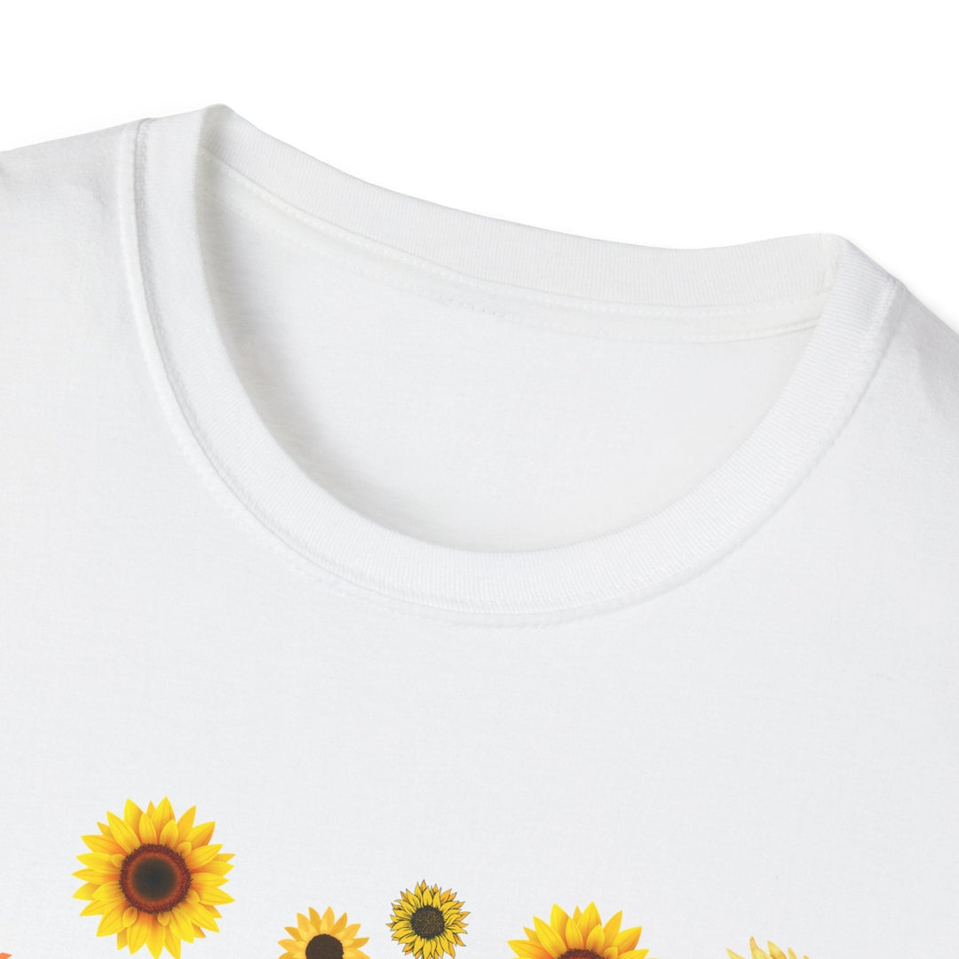 Sunflower Vibes T-Shirt 70s throwback Sunflowers VW bug unisex