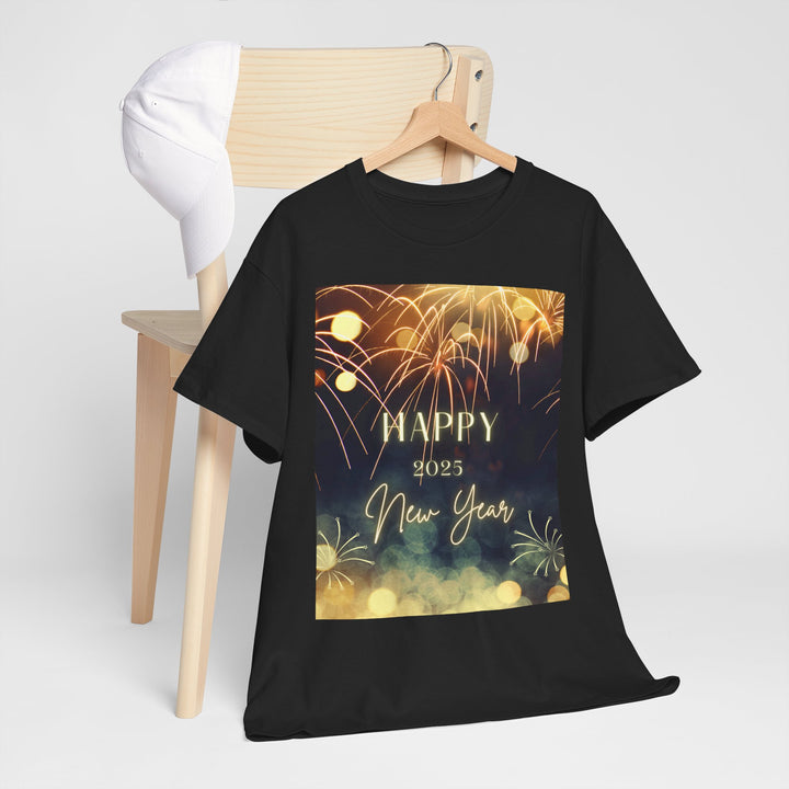 Happy 2025 New Years T-shirt, Unisex, Christmas, 8 colors, 8 sizes