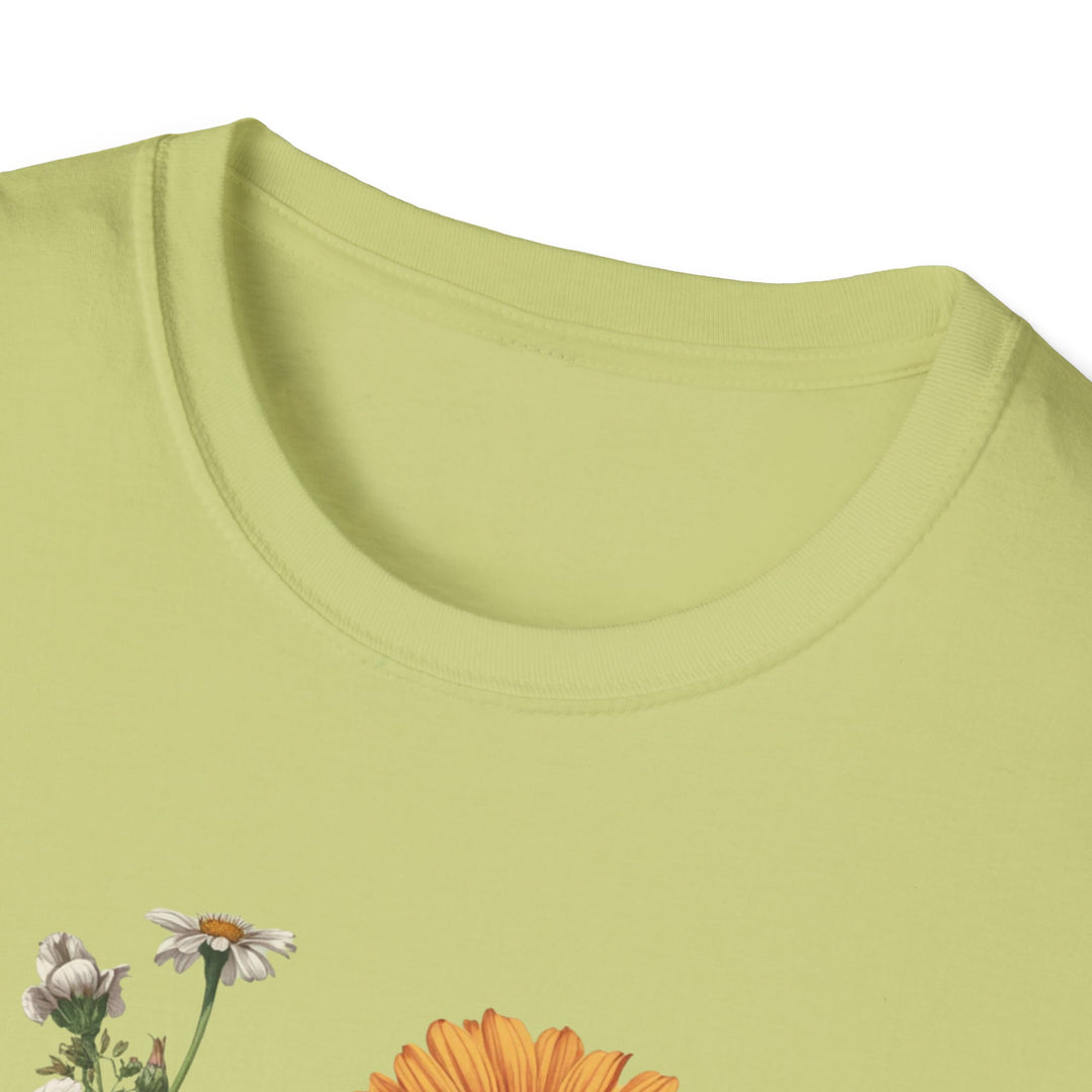 Dragonfly & Wildflower Tee, 6 colors, 5 sizes