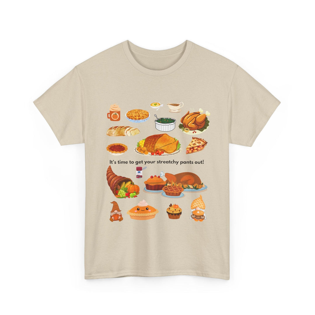 Thanksgiving Stretchy Pants T-shirt,