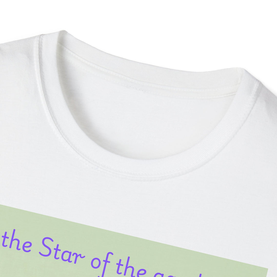 “Be the Star of the Garden!” Dragonfly & Wildflower Graphic Tee