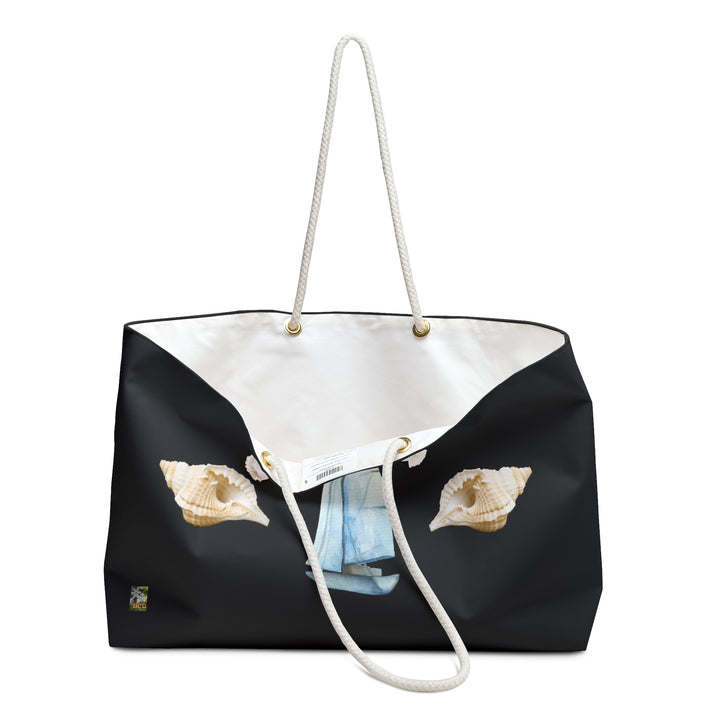 Black 'Sail Away' Summer Beach Bag - "Capture the Magic of Summer: a Beach Bag That Bring Back Memories of a day in the sun"