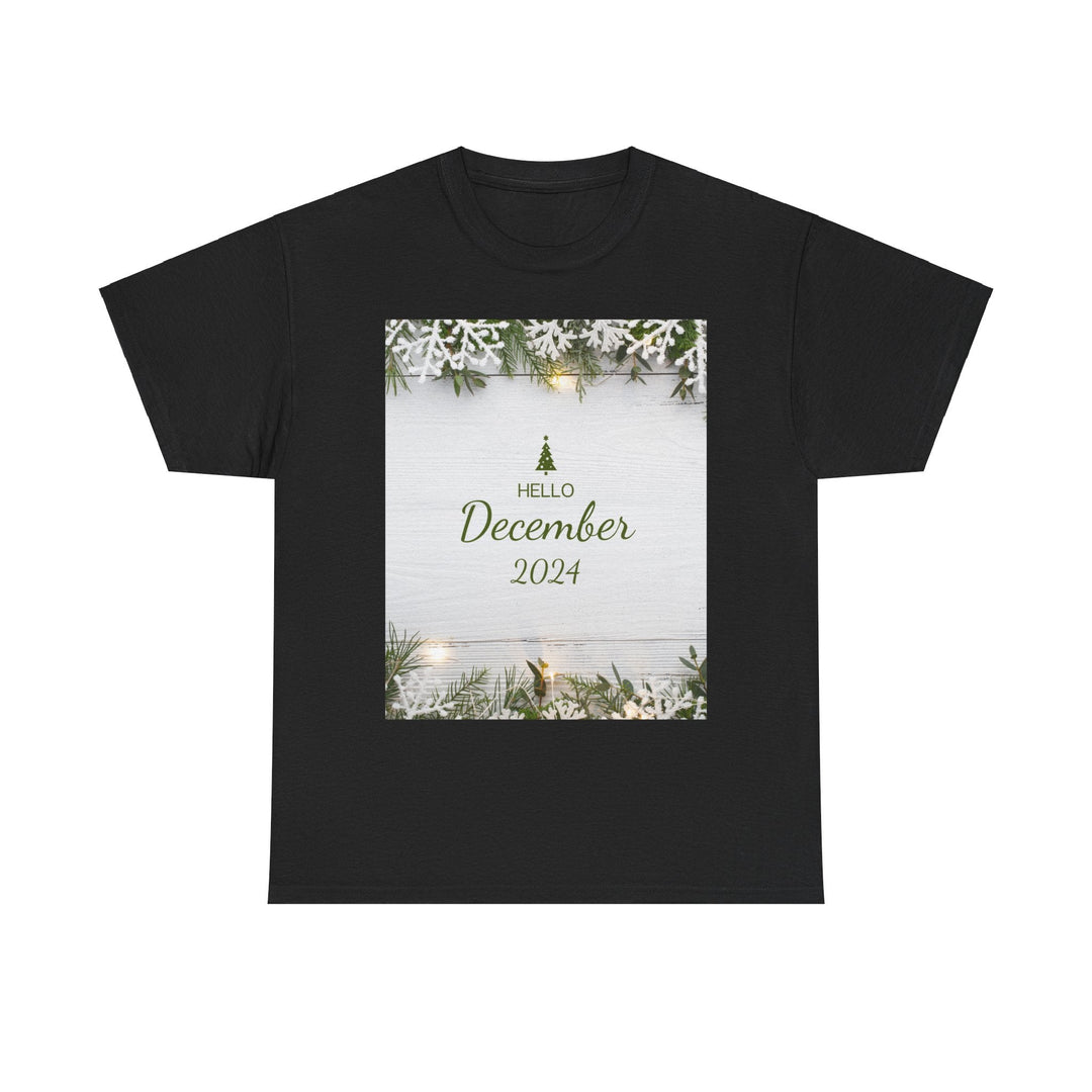 Hello Month of December T-shirt changing seasons