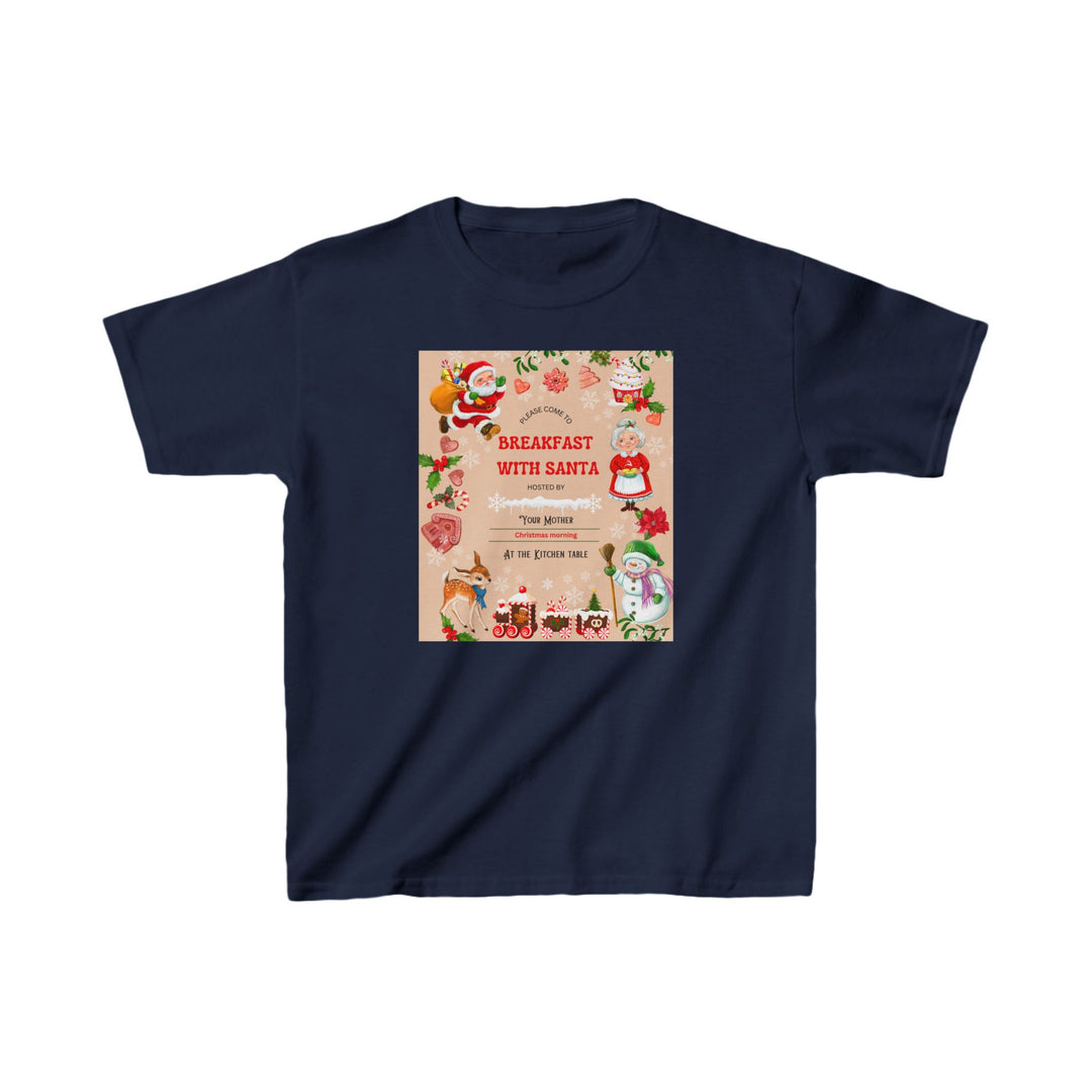 Breakfast with Santa Invite Kids Heavy Cotton™ Tee