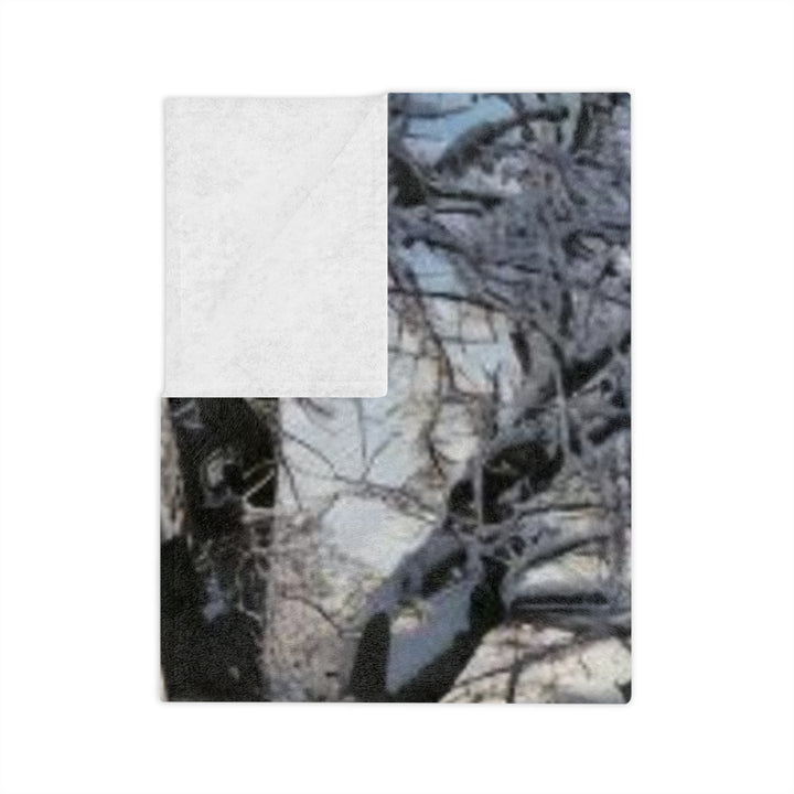 Snowy Country Walk Velveteen Microfiber Blanket, 3 sizes, TikTok ready