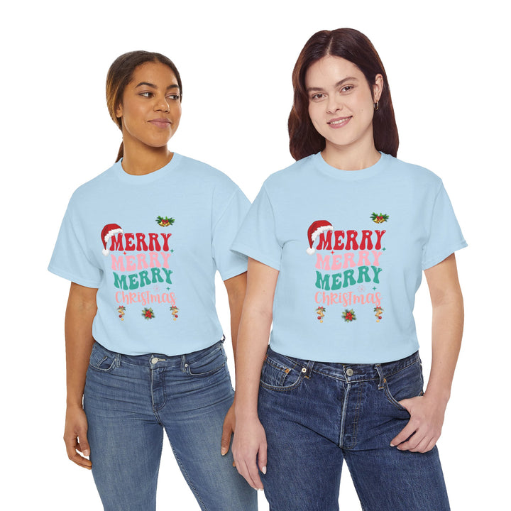 Merry - Merry Christmas T-shirt, Unisex, Christmas, 6 colors, 8 sizes