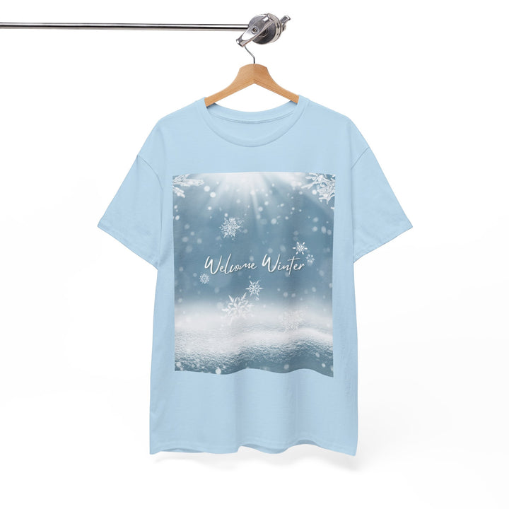 Winter Welcome T-shirt, Unisex, Christmas, 6 colors, 8 sizes
