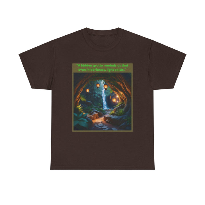 Hidden Grotto T-shirt cozy unique colorful Bring light