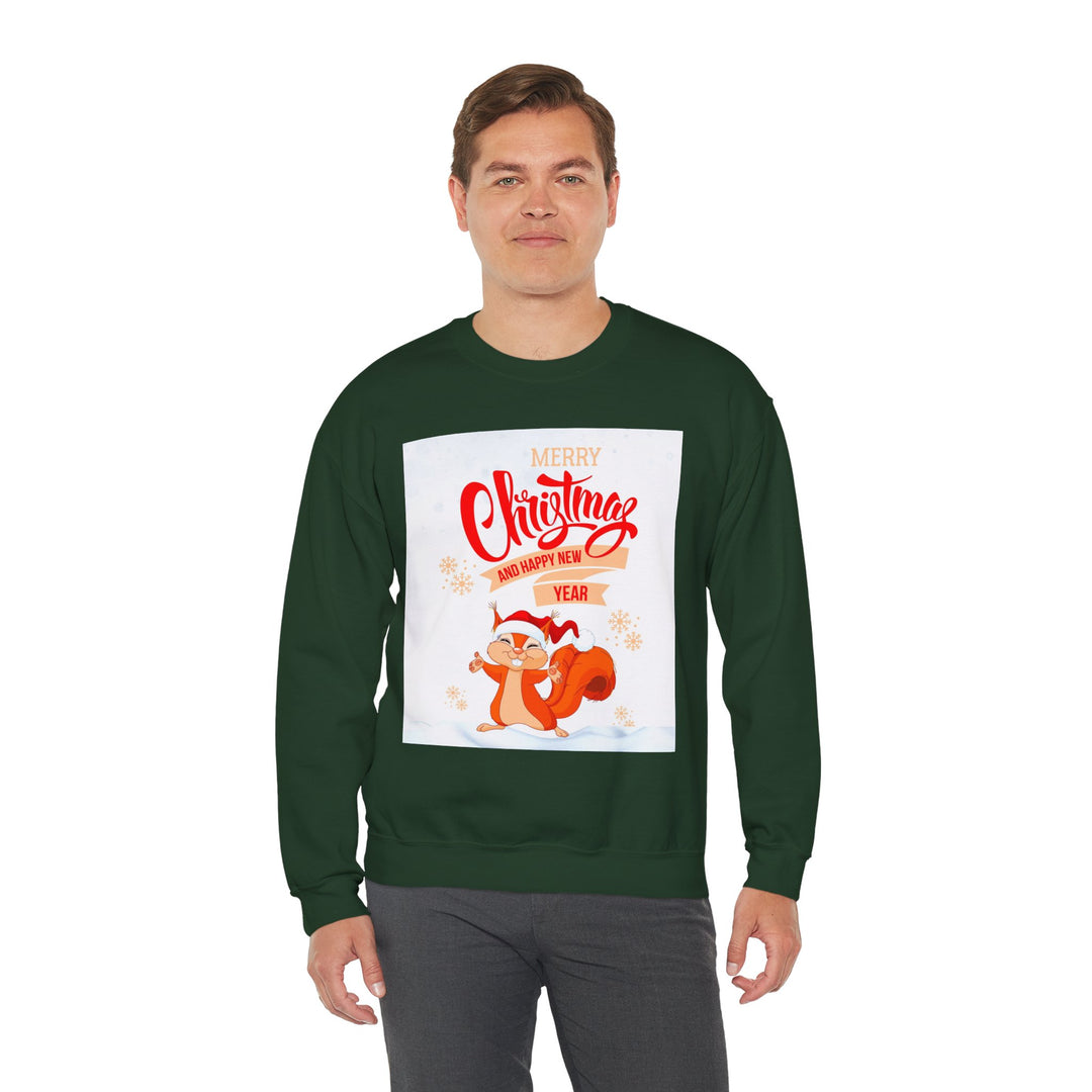 Chipmunk Holiday Wish Sweatshirt, Crewneck, unique