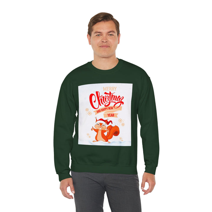 Chipmunk Holiday Wish Sweatshirt, Crewneck, unique