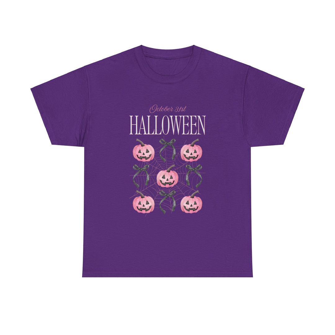 Halloween Coquette T-shirt, halloween, Colorful, unisex, 6 colors, 8 sizes